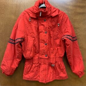 Women's Red Ski Jacket